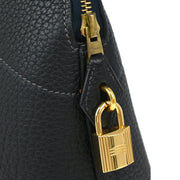 Hermes 2003 Blue Indigo Fjord Bolide 37 2way Shoulder Handbag