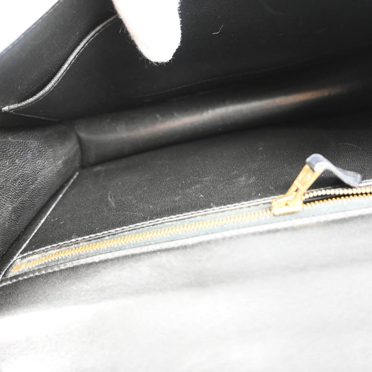 Hermes Black Box Calf Constance 23 Shoulder Bag