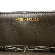 Chanel 1994-1996 Gray Suede Small Classic Double Flap Shoulder Bag