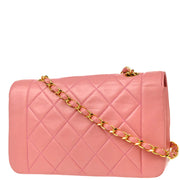 Chanel Pink Lambskin Shoulder Bag