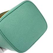 Chanel 1997-1999 Emerald Green Caviar Timeless Vanity Handbag