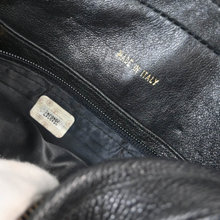 Chanel 1994-1996 Black Caviar Camera Bag Small
