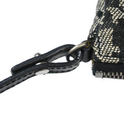 Christian Dior 2002 Black Trotter Saddle Handbag