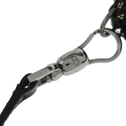 Christian Dior 2002 Black Trotter Saddle Handbag
