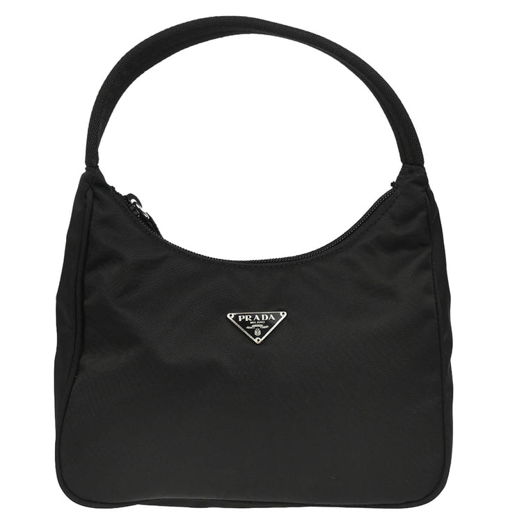 Prada Black Nylon Handbag