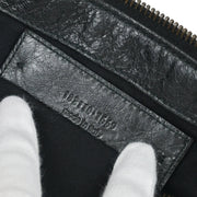 Balenciaga Dark Green Goatskin The Work Duffle Handbag