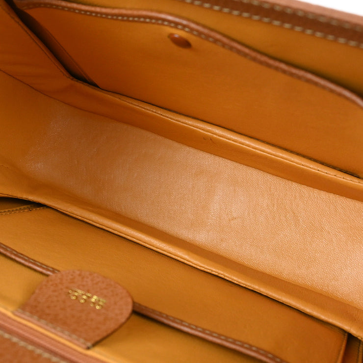 Gucci Brown Bamboo 2way Shoulder Handbag