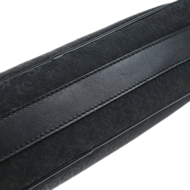 Loewe Black Canvas Shoulder Bag