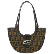 Fendi Brown Zucca Handbag