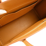 Hermes Natural Vache White Bus GM Tote Handbag