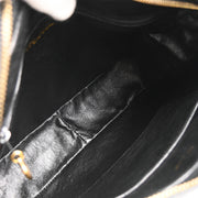 Chanel Black Lambskin Camera Bag Large