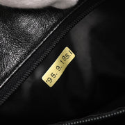 Chanel Black Lambskin Camera Bag Large