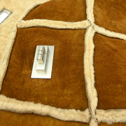 Chanel 2000-2001 Brown Mouton Mademoiselle Lock Shoulder Bag