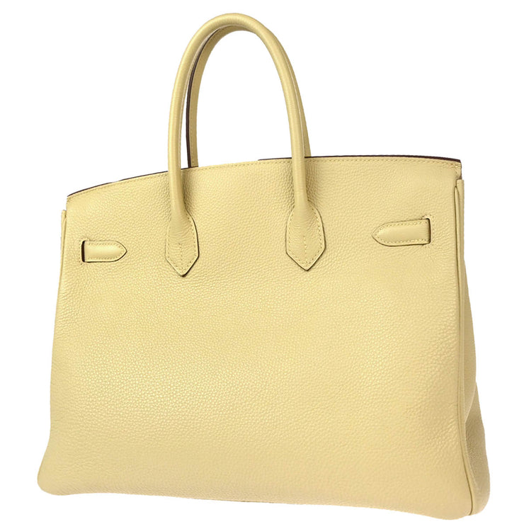 Hermes 2008 Parchemin Togo Birkin 35 Handbag