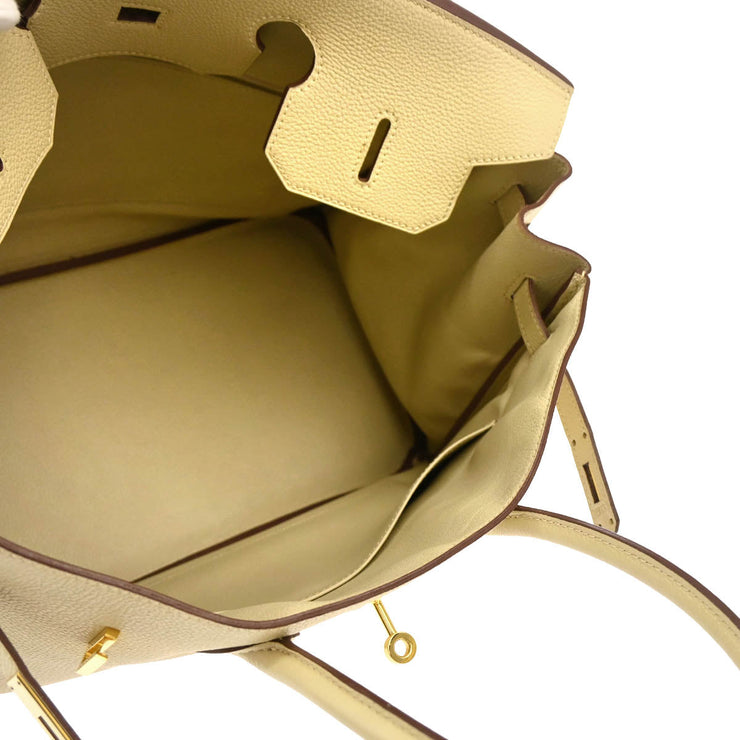 Hermes 2008 Parchemin Togo Birkin 35 Handbag