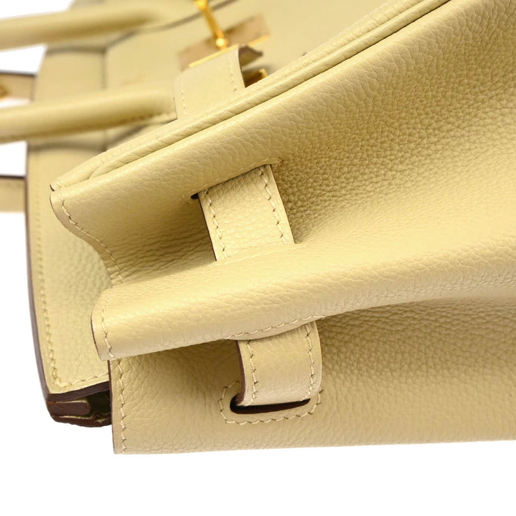 Hermes 2008 Parchemin Togo Birkin 35 Handbag