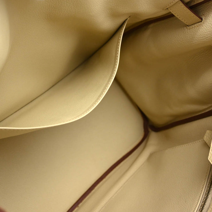 Hermes 2008 Parchemin Togo Birkin 35 Handbag