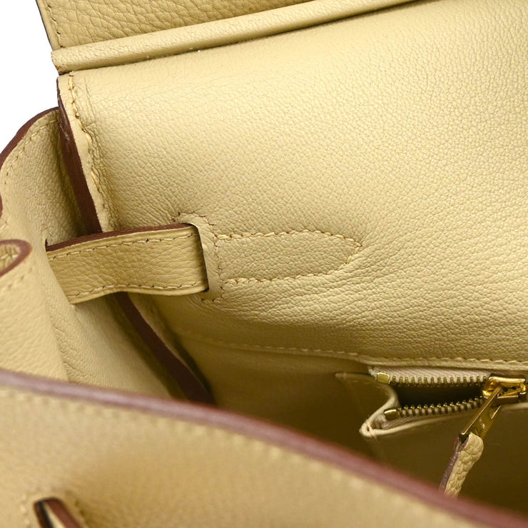 Hermes 2008 Parchemin Togo Birkin 35 Handbag
