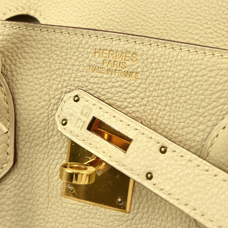 Hermes 2008 Parchemin Togo Birkin 35 Handbag