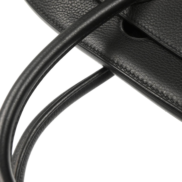 Hermes Black Taurillon Clemence Birkin 30 Handbag