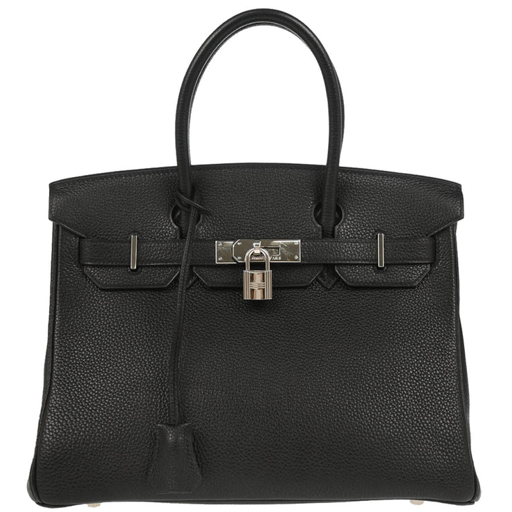 Hermes 2004 Black Togo Birkin 30 Handbag
