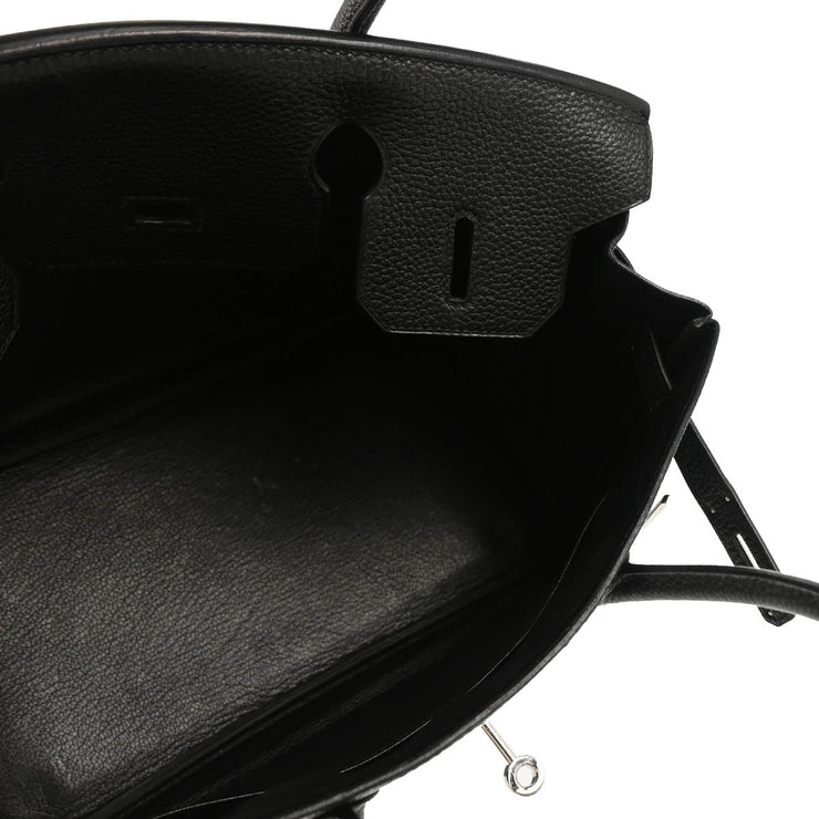 Hermes 2004 Black Togo Birkin 30 Handbag