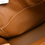 Hermes 2009 Gold Taurillon Clemence Birkin 30 Handbag