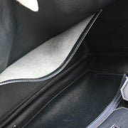 Hermes 1997 Blue Indigo Gulliver Birkin 35 Handbag