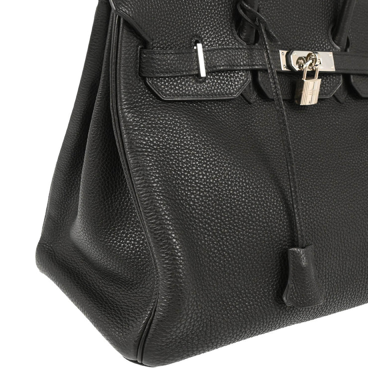 Hermes Black Togo Birkin 35 Handbag