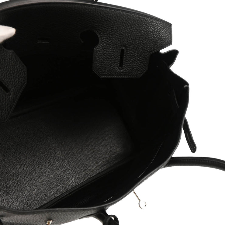 Hermes Black Togo Birkin 35 Handbag