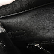Hermes Black Togo Birkin 35 Handbag