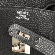 Hermes Black Togo Birkin 35 Handbag