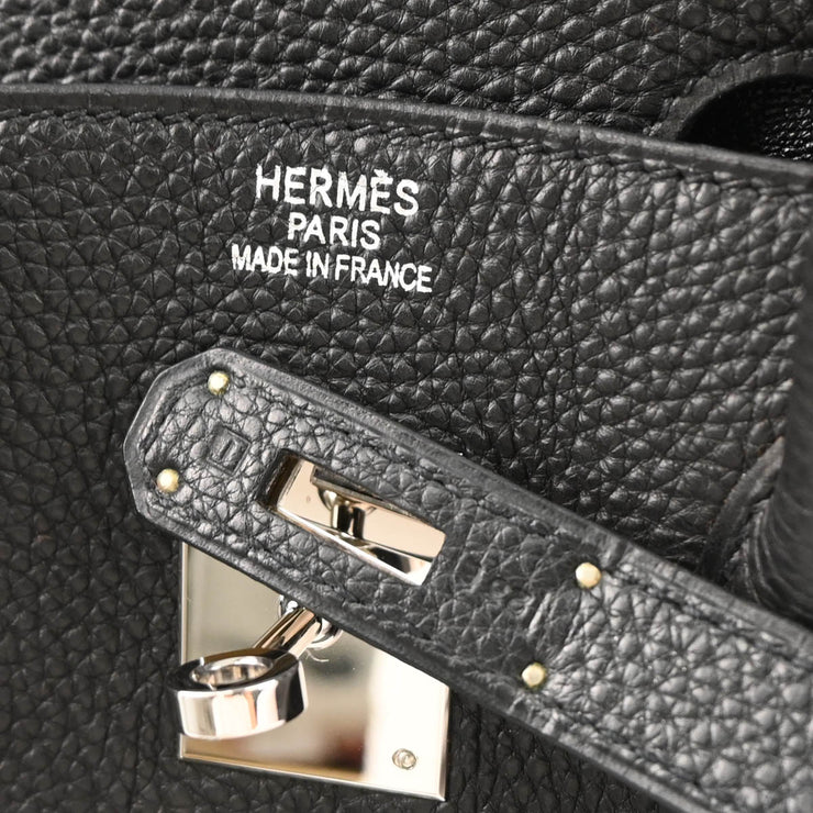 Hermes Black Togo Birkin 35 Handbag