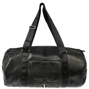 Chanel Black Canvas Sport Line Gym Bag