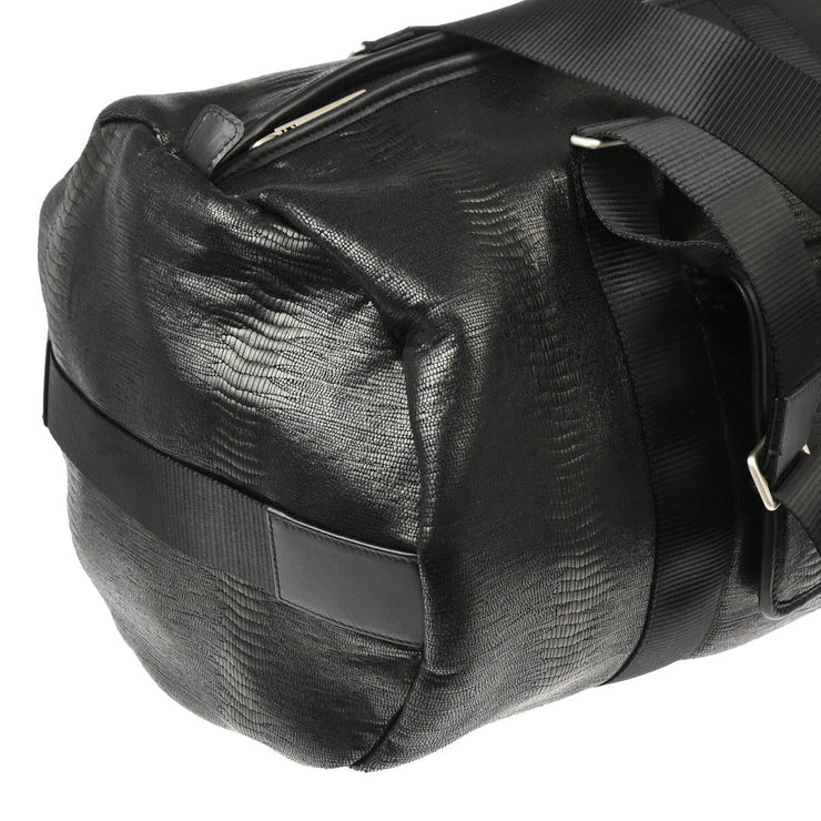 Chanel Black Canvas Sport Line Gym Bag