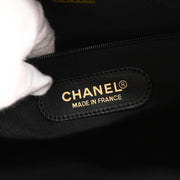Chanel 1996-1997 Blue Denim 2way Duffle Handbag