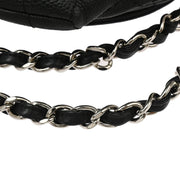Chanel Black Caviar Chain Shoulder Bag