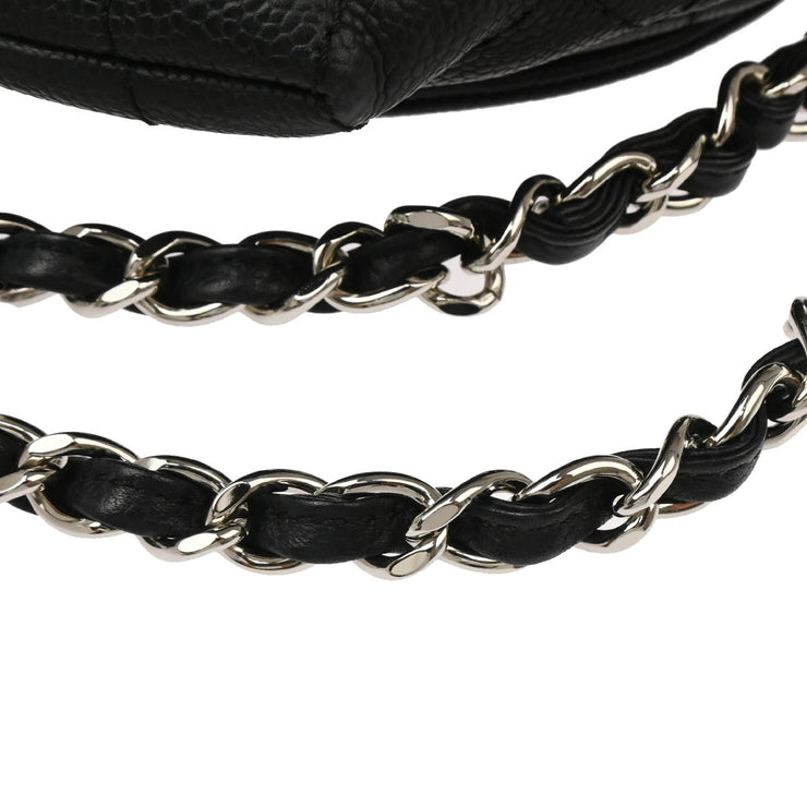 Chanel Black Caviar Chain Shoulder Bag