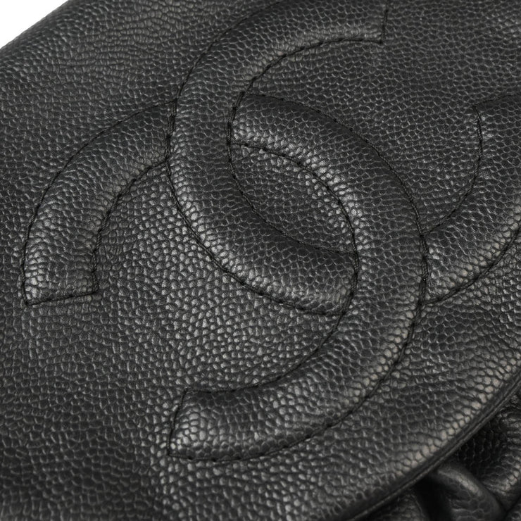 Chanel Black Caviar Chain Shoulder Bag