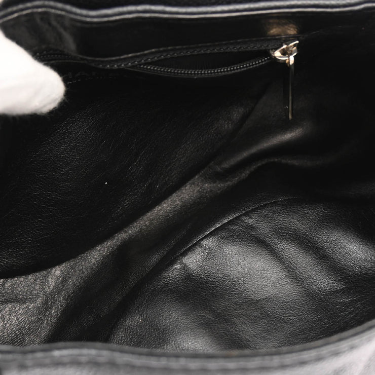 Chanel Black Caviar Chain Shoulder Bag