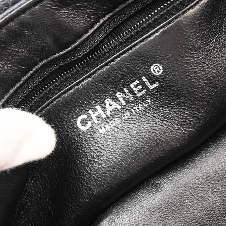 Chanel Black Caviar Chain Shoulder Bag