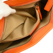 Christian Dior 2005 Orange Beige Street Chic Trotter Handbag