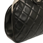 Chanel 1996-1997 Black Lambskin Handbag