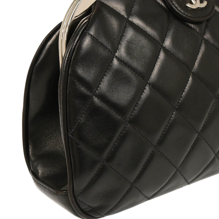 Chanel 1996-1997 Black Lambskin Handbag