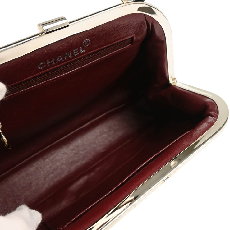 Chanel 1996-1997 Black Lambskin Handbag