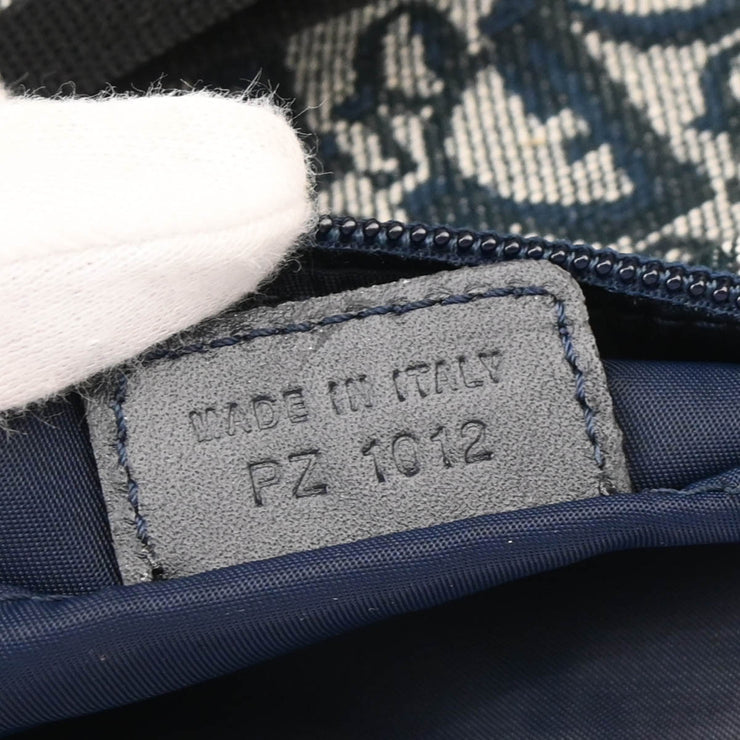 Christian Dior Navy Trotter Handbag