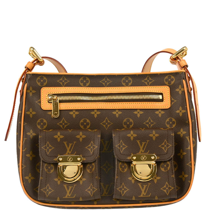 Louis Vuitton 2007 Monogram Hudson GM Shoulder Bag M40045
