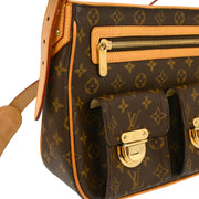 Louis Vuitton 2007 Monogram Hudson GM Shoulder Bag M40045