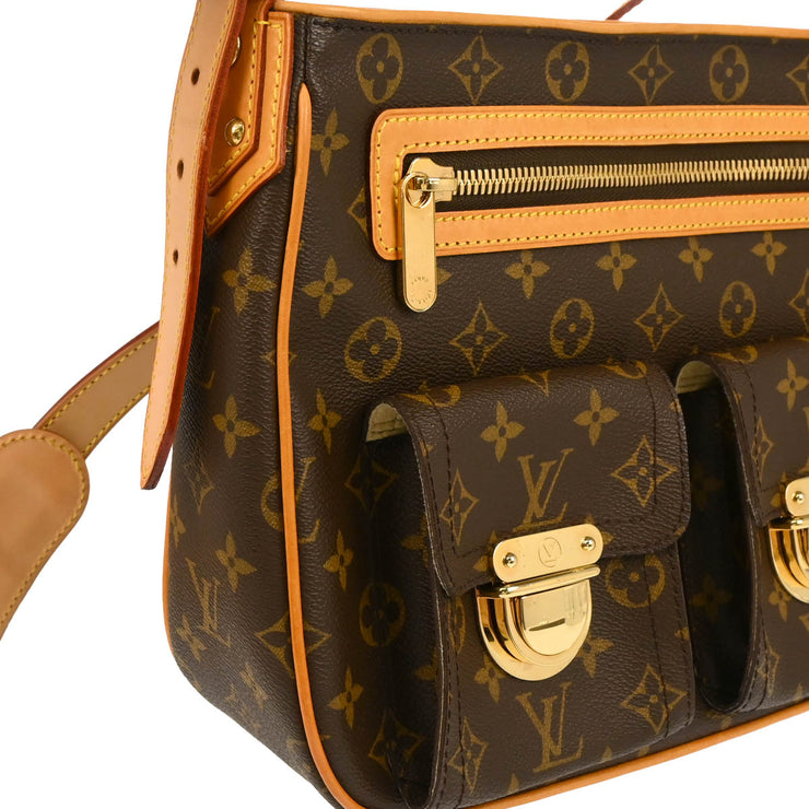 Louis Vuitton 2007 Monogram Hudson GM Shoulder Bag M40045