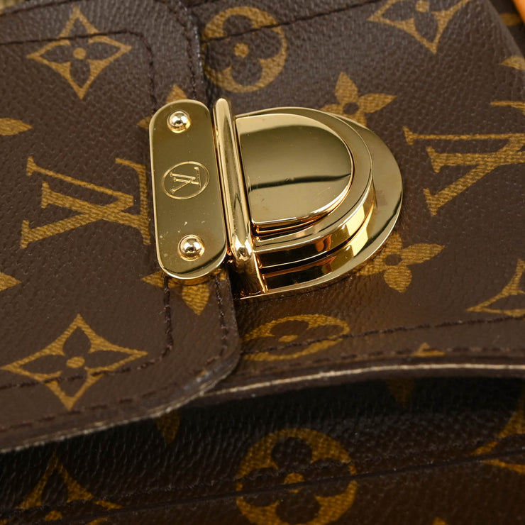 Louis Vuitton 2007 Monogram Hudson GM Shoulder Bag M40045